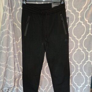 RBX Men's Jogger Pants Tapered Size Small Black Fleece Pants Comfort Fit